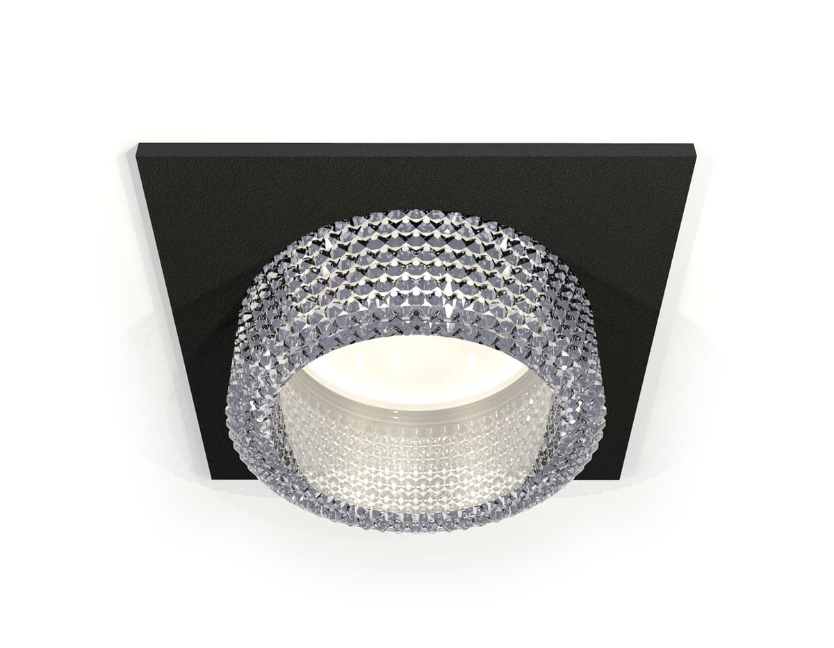 XC6521040 SBK/CL черный песок/прозрачный MR16 GU5.3 (C6521, N6150)