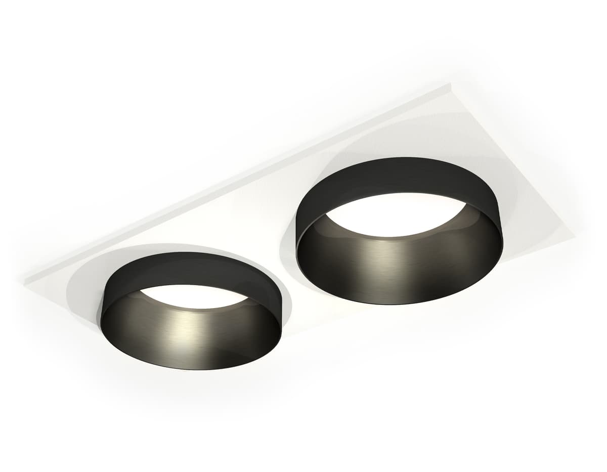 XC6525021 SWH/PBK белый песок/черный полированный MR16 GU5.3 (C6525, N6131)