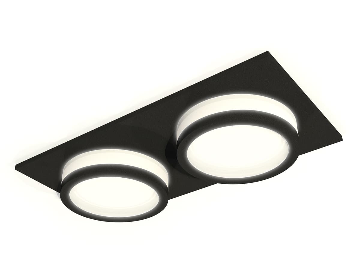 XC6526060 SBK/FR черный песок/белый матовый MR16 GU5.3 (C6526, N6221)