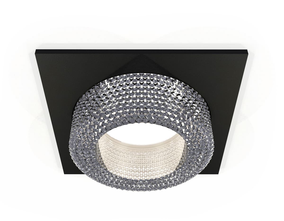 XC7632020 SBK/CL черный песок/прозрачный MR16 GU5.3 (C7632, N7191)