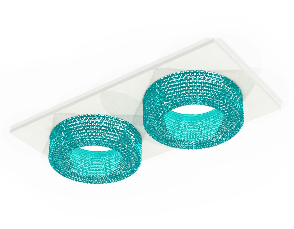 XC7635023 SWH/BL белый песок/голубой MR16 GU5.3 (C7635, N7194)