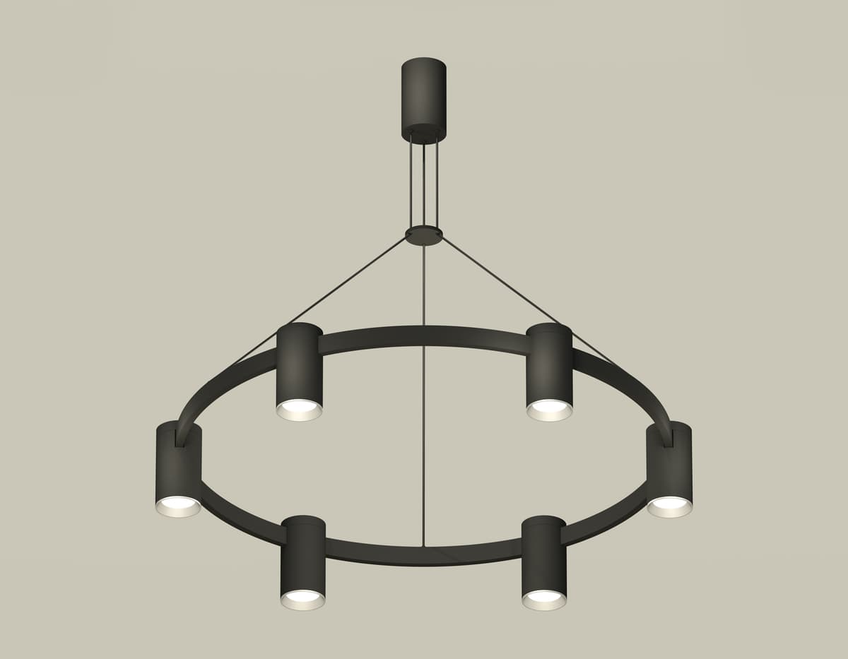 XB9022101/6 SBK/PSL черный песок/серебро полированное MR16 GU5.3 (С9022, N6104)