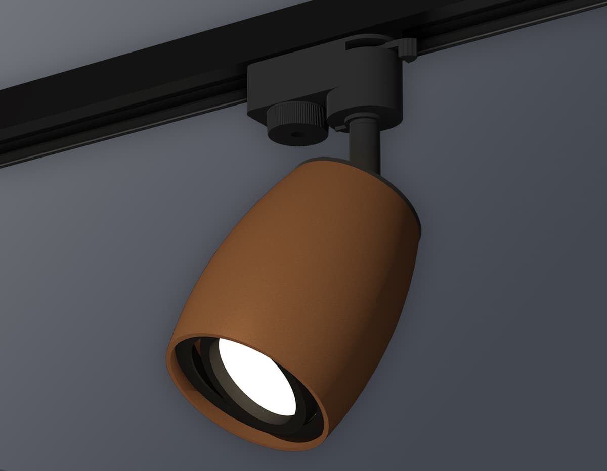 XT1124002 SCF/PBK кофе песок/черный полированный MR16 GU5.3 (A2521, C1124, N7002)