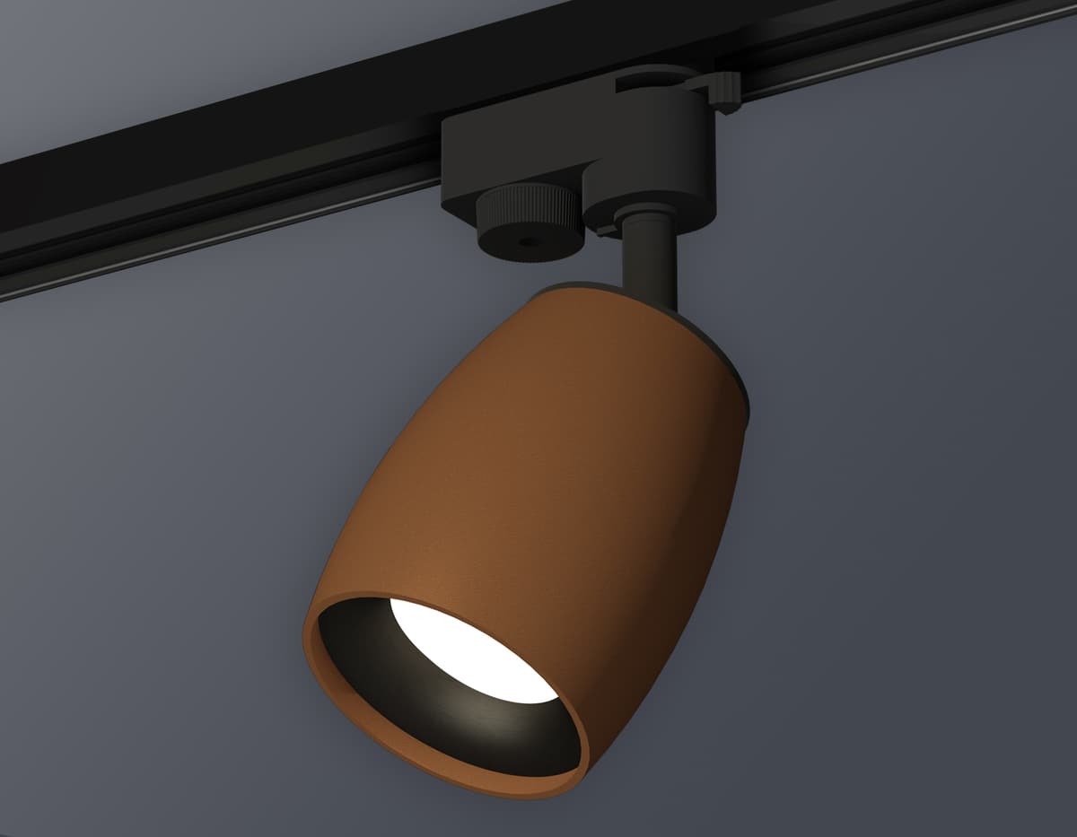 XT1124031 SCF/PBK кофе песок/черный полированный MR16 GU5.3 (A2521, C1124, N7011)