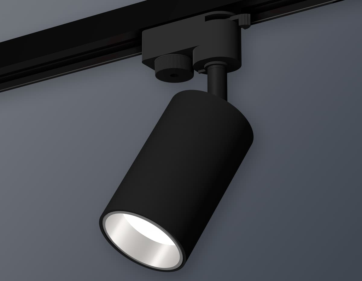 XT6323022 SBK/PSL черный песок/серебро полированное MR16 GU5.3 (A2521, C6323, N6112)