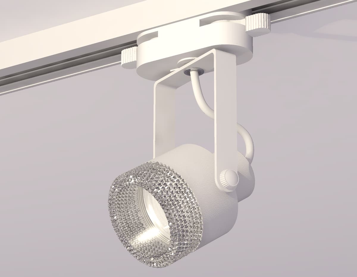 XT6601060 WH/CL белый/прозрачный MR16 GU10 (C6601, N6150)