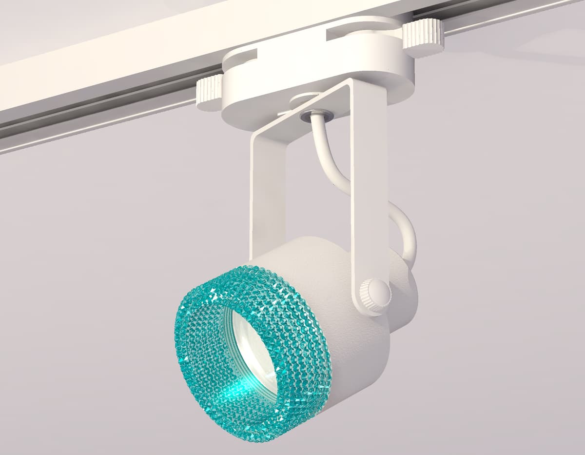 XT6601063 WH/BL белый/голубой MR16 GU10 (C6601, N6153)