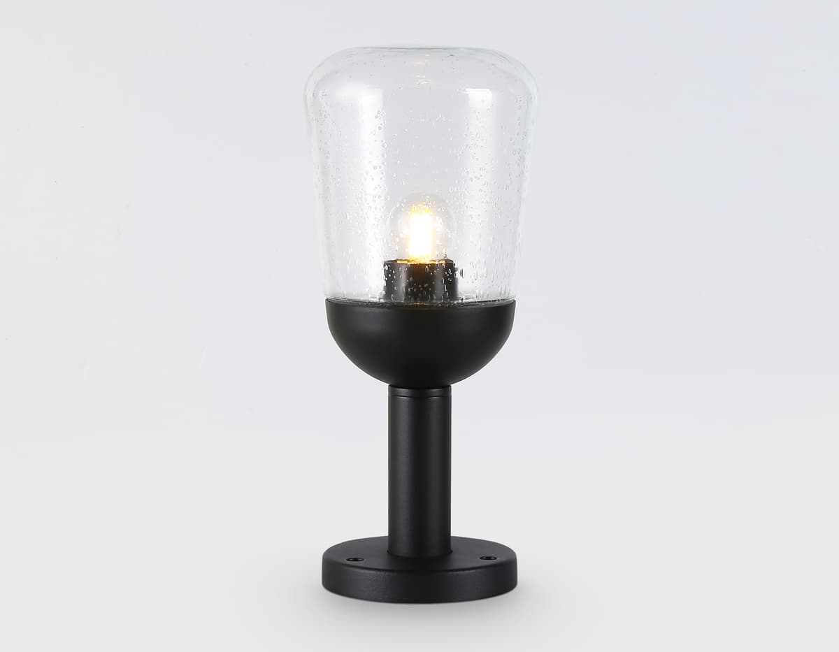 ST2085 BK/CL черный/прозрачный IP54 E27 max 40W D150*350