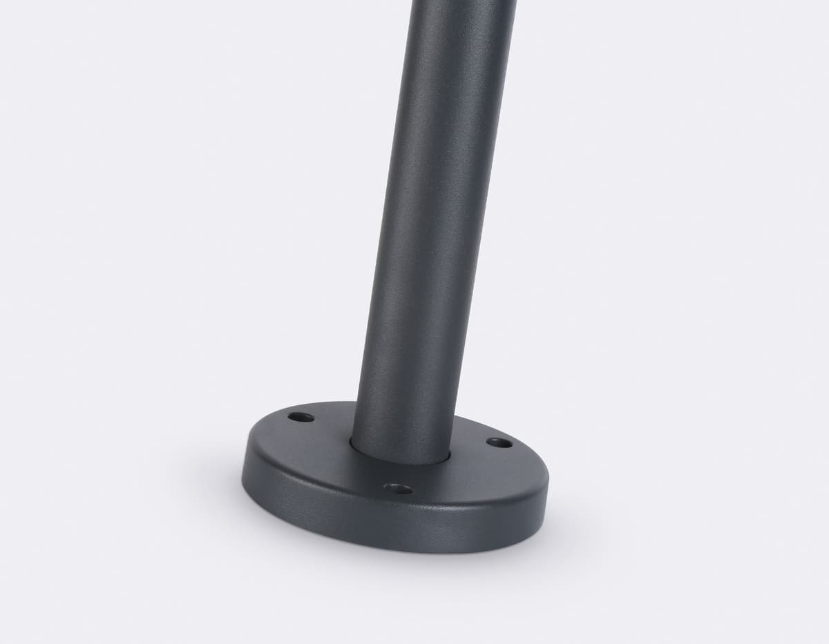 ST2414 GR/CL серый/прозрачный IP54 E27 max 40W 110*110*500