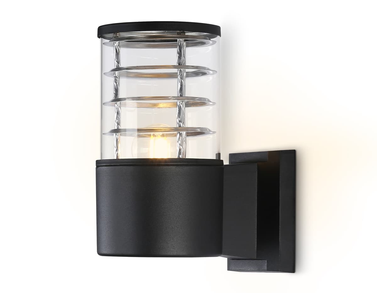 ST2522 BK/CL черный/прозрачный IP54 E27 max 40W 200*110*155