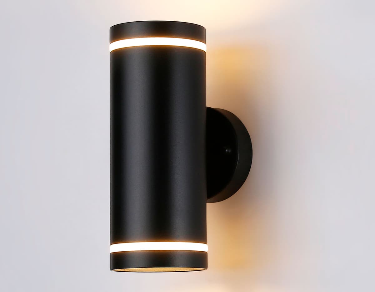 ST3333/2 BK черный IP54 GX53/2 max 15W 210*85*125