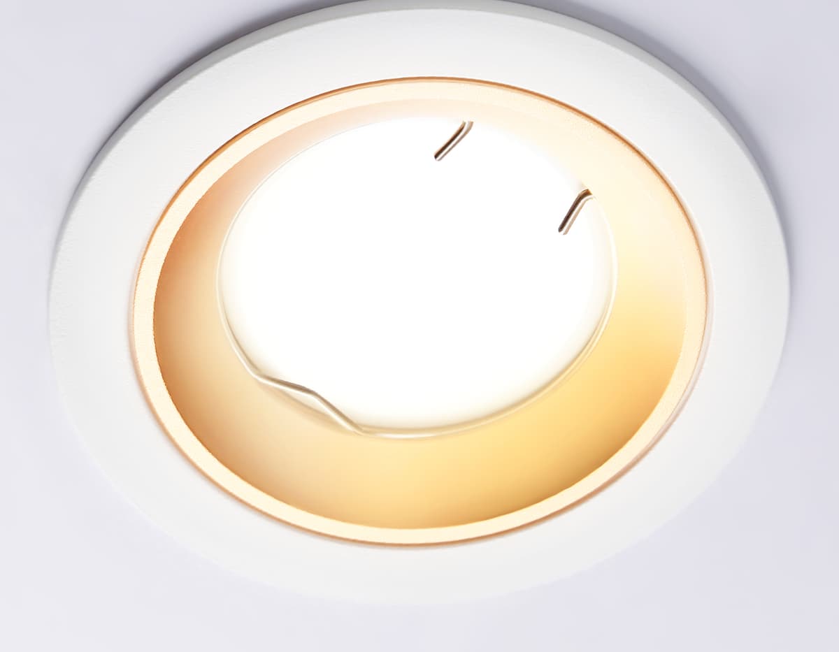 A8922 WH/GD белый/золото MR16 GU5.3 D92*24