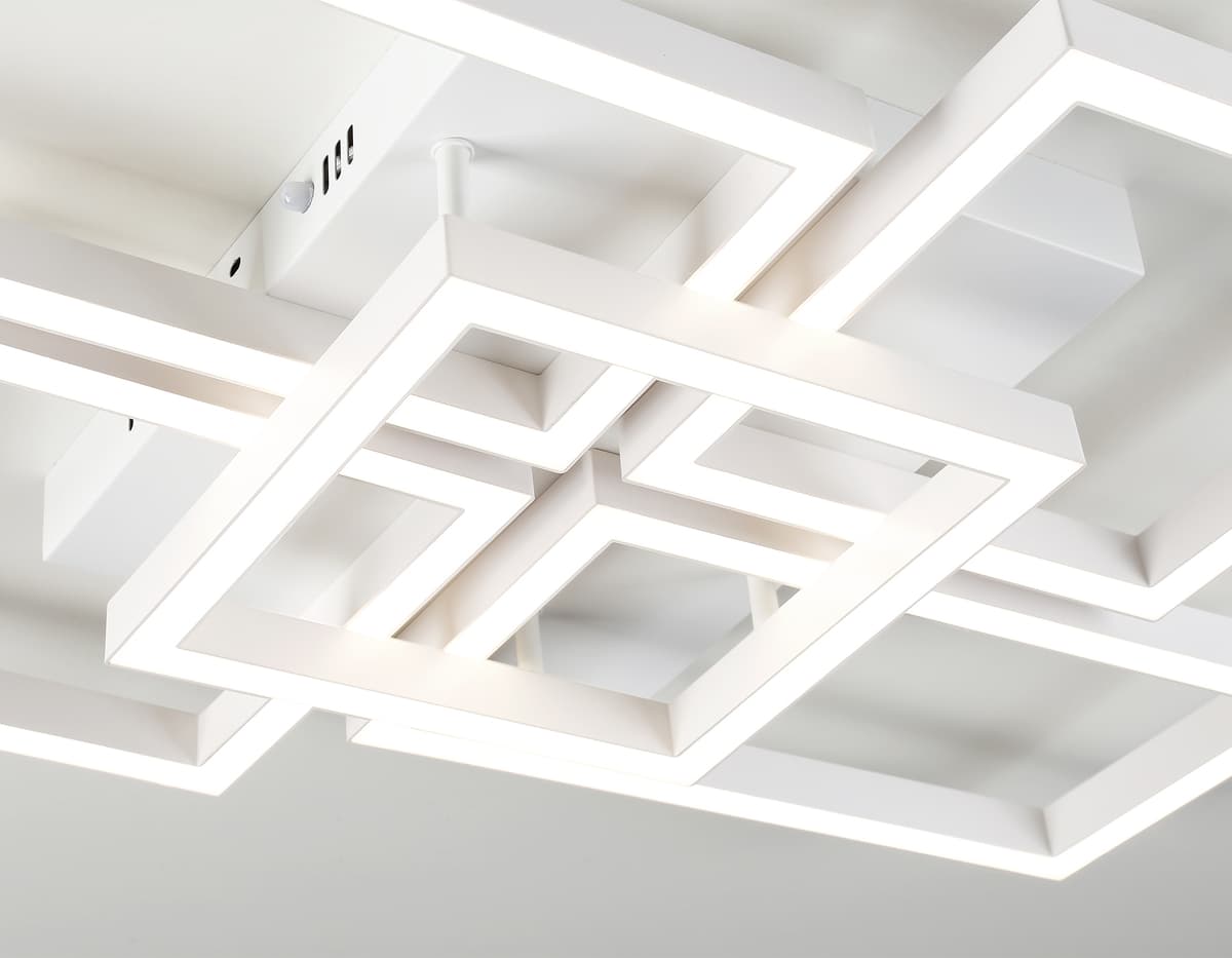 FA1011/4+1 WH белый 90W 3000K-6400K 710*490*95 (ПДУ ИК)