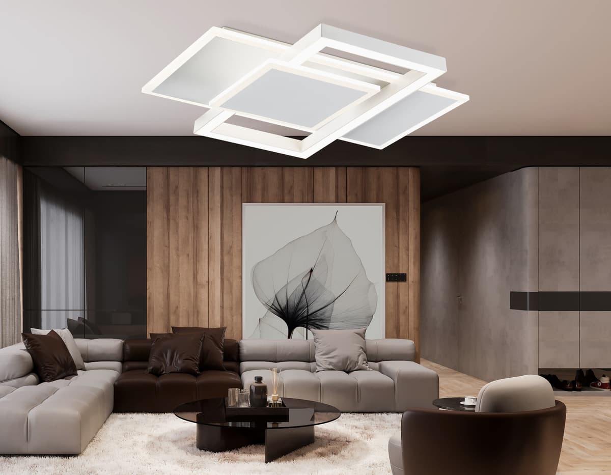 FA1021/3 WH белый 50W 3000K-6400K 380*345*75 (ПДУ ИК)