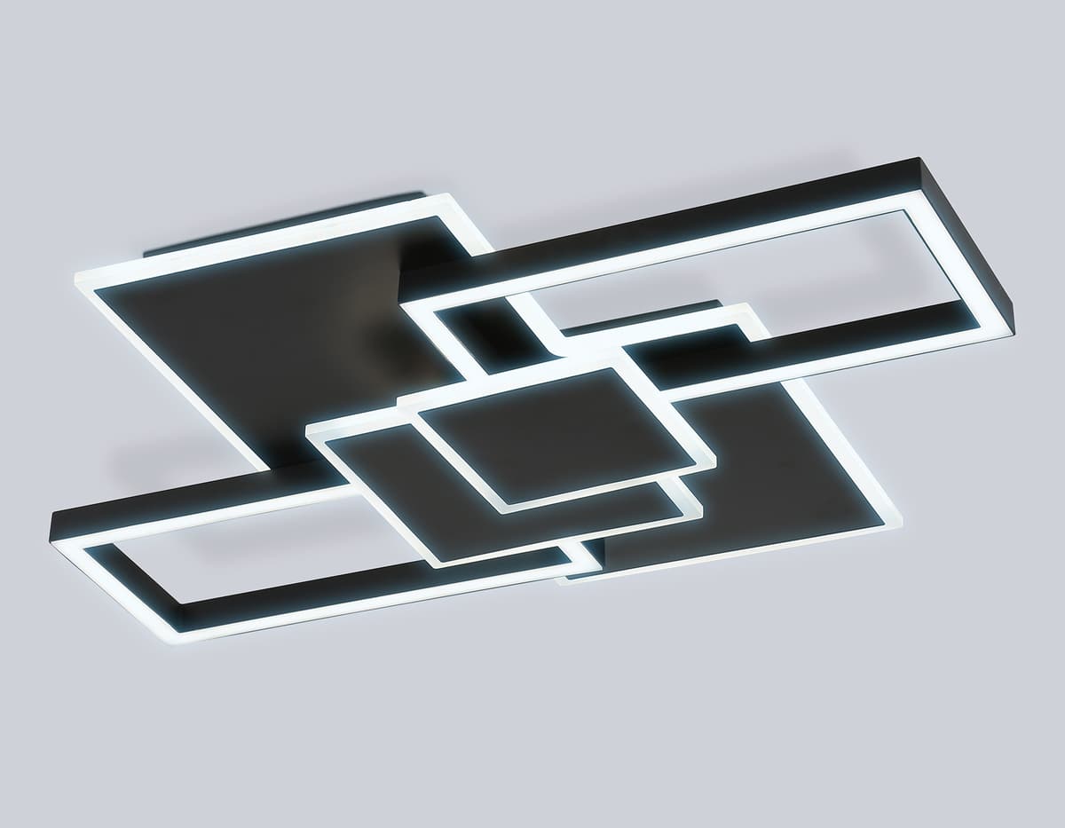 FA1032/5 BK черный 95W 3000K-6400K 705*500*95 (ПДУ ИК)