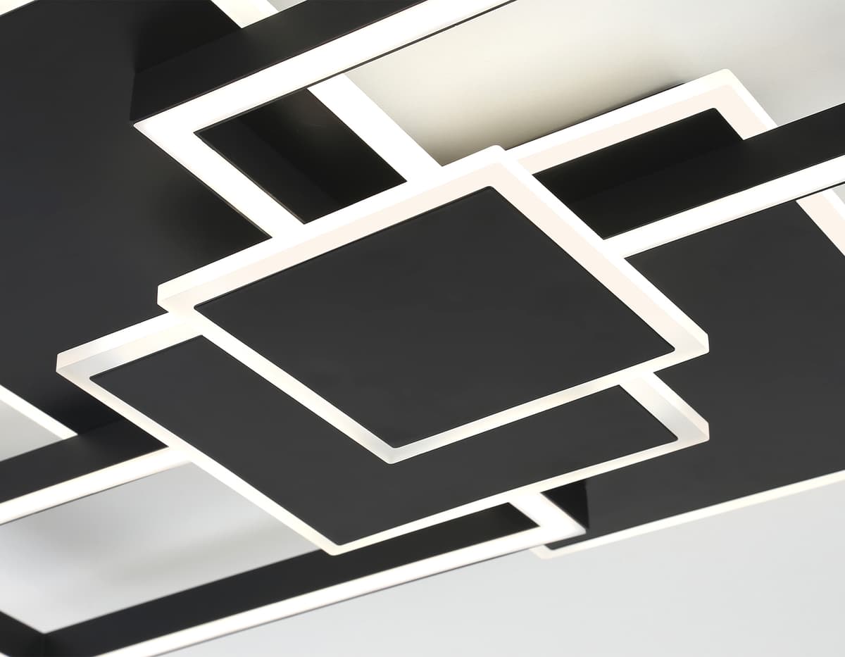 FA1032/5 BK черный 95W 3000K-6400K 705*500*95 (ПДУ ИК)