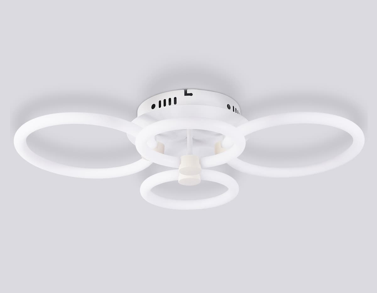 FA3811/2+2 WH белый 3000K-6400K 82W 620*420*130 (ПДУ ИК)