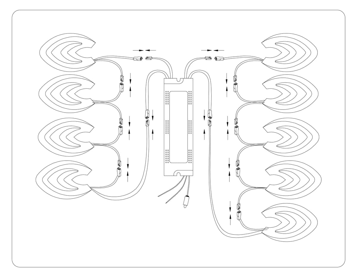 FA4547/3+3 WH белый 3000K-6400K 113W 650*470*110 (ПДУ ИК)