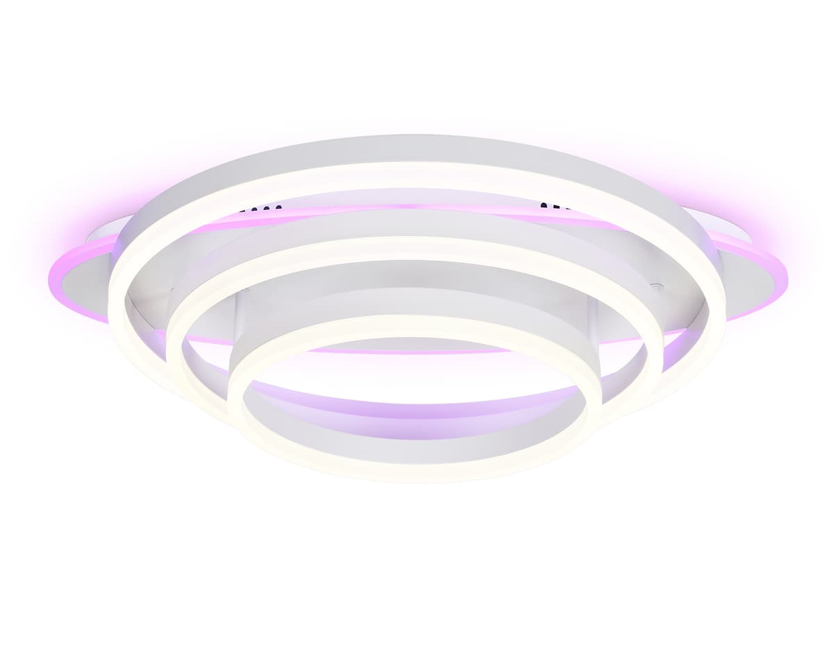 FA8522 WH белый 146W 3000K-6400K+RGB 560*500*150 (ПДУ РАДИО 2.4G)