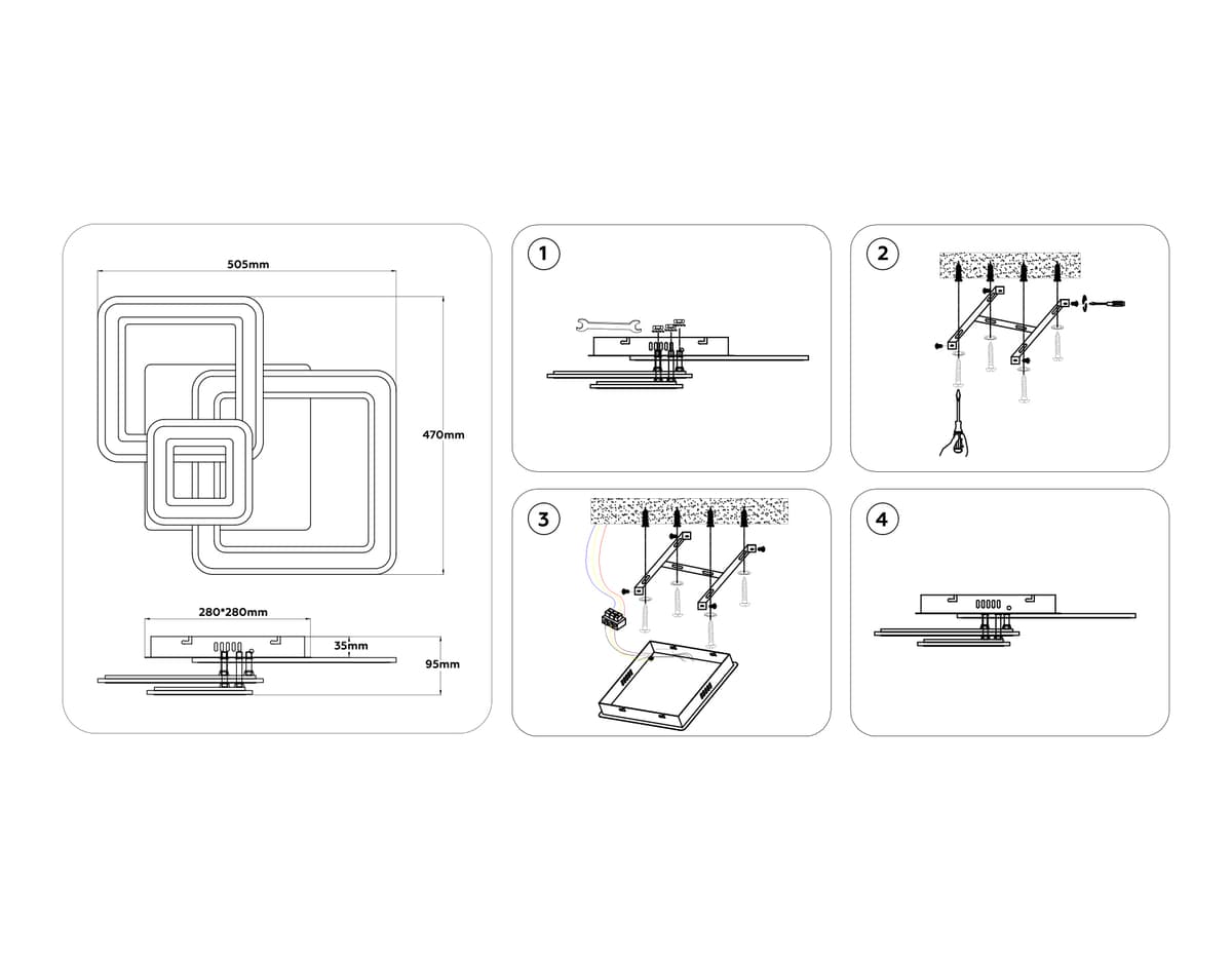 FA862 WH белый 79W 505*470*95 (ПДУ РАДИО 2.4)