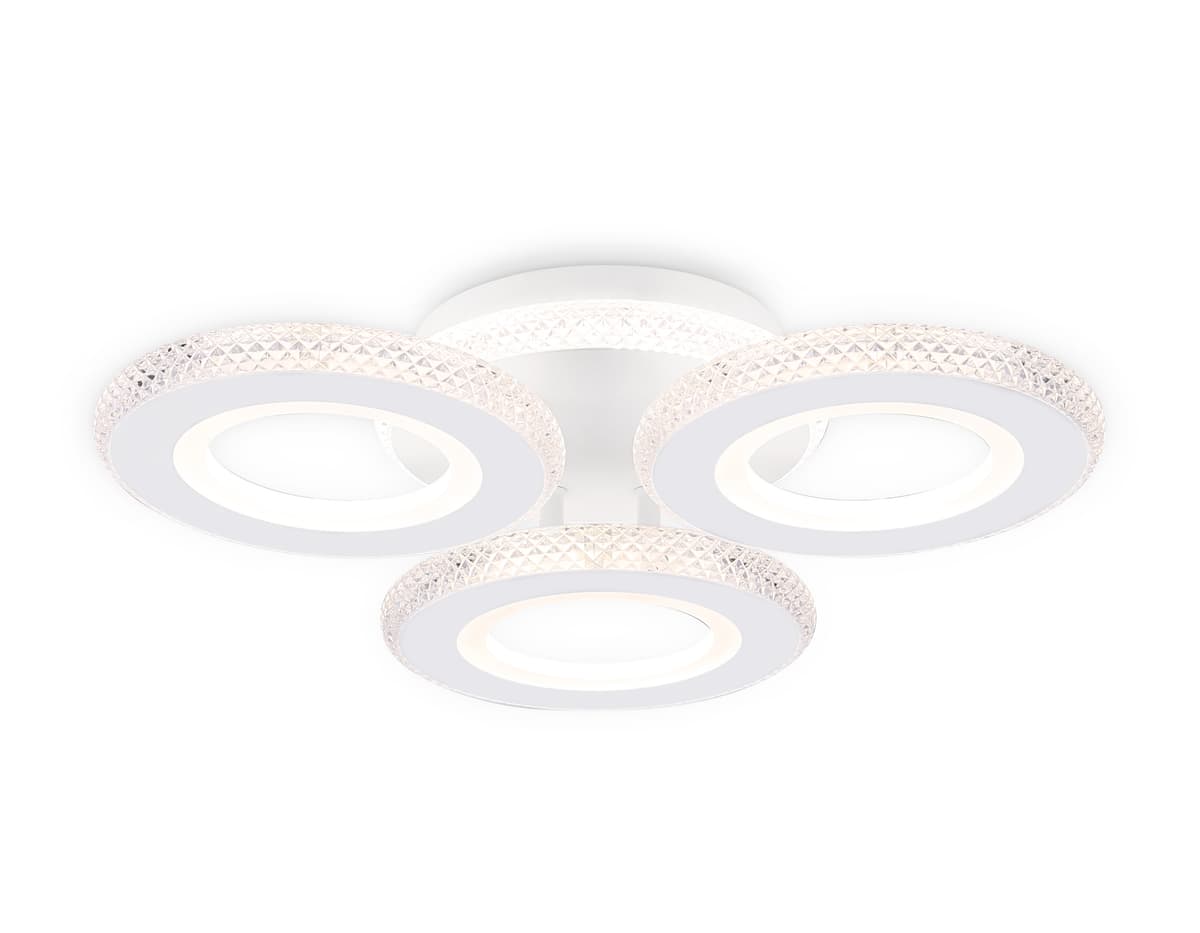 FA8866/3 WH белый 3000K-6400K 38W 390*360*80 (ПДУ ИК)