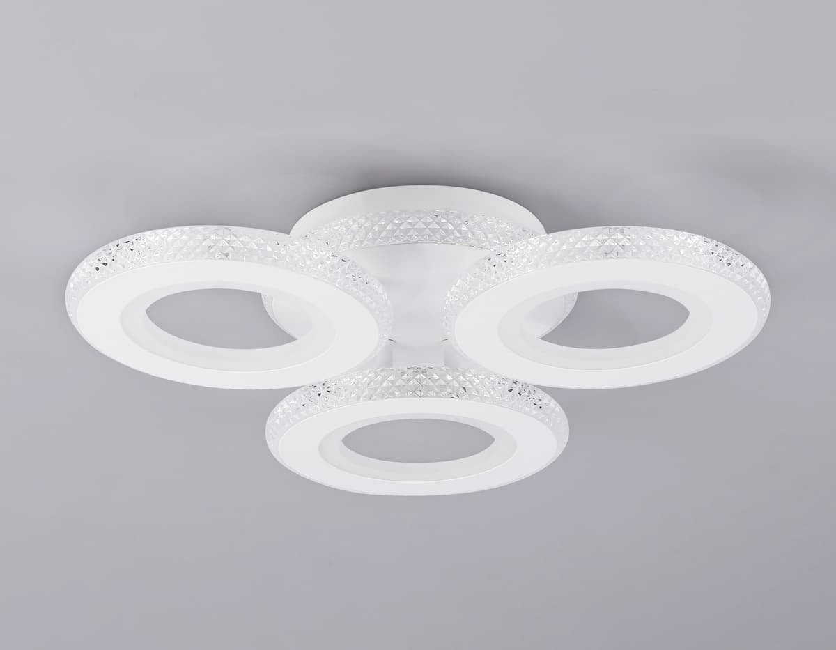 FA8866/3 WH белый 3000K-6400K 38W 390*360*80 (ПДУ ИК)