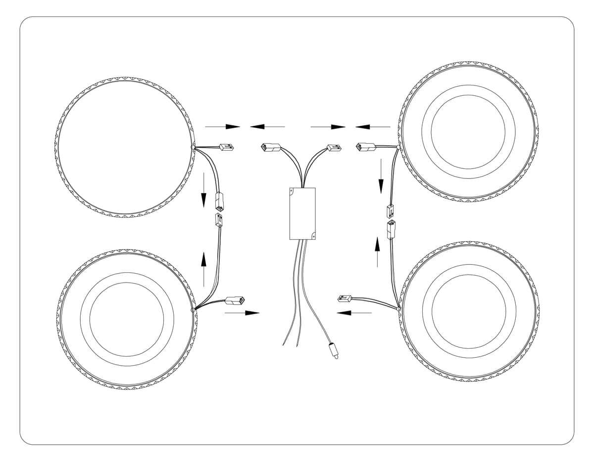 FA8866/3 WH белый 3000K-6400K 38W 390*360*80 (ПДУ ИК)