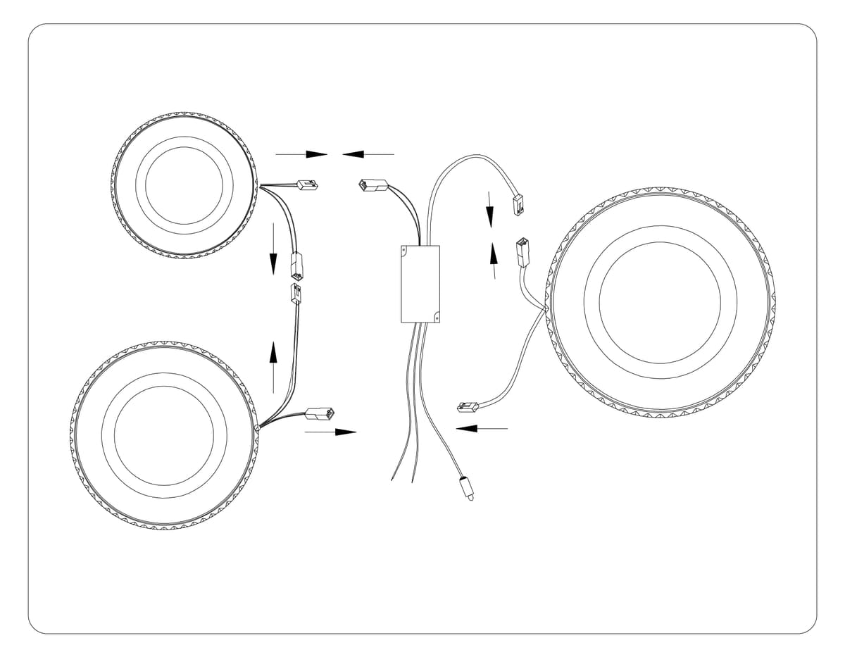 FA8867/3 WH белый 3000K-6400K 38W 470*380*170 (ПДУ ИК)