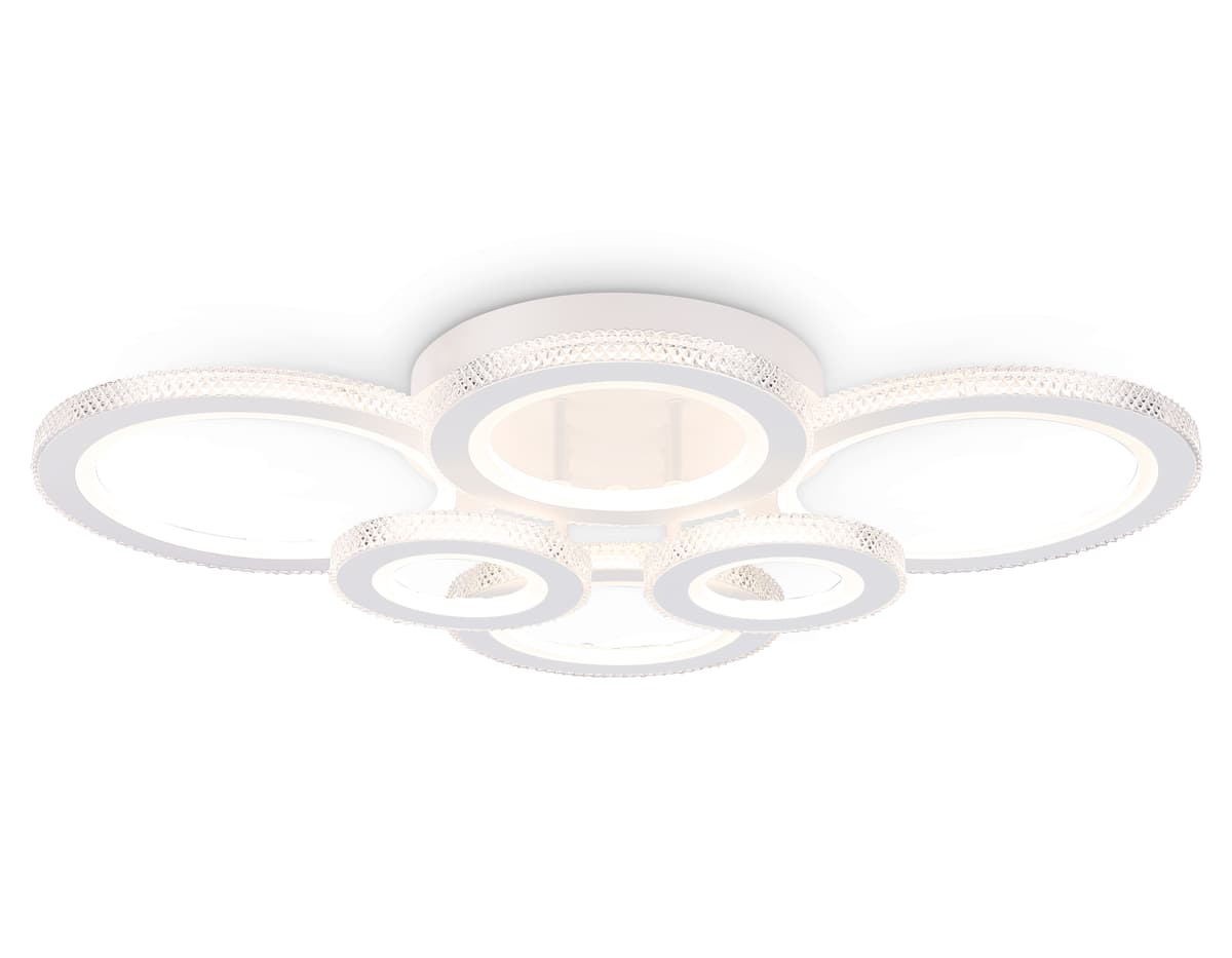 FA8874/4+2 WH белый 3000K-6400K 76W 800*570*165 (ПДУ ИК)