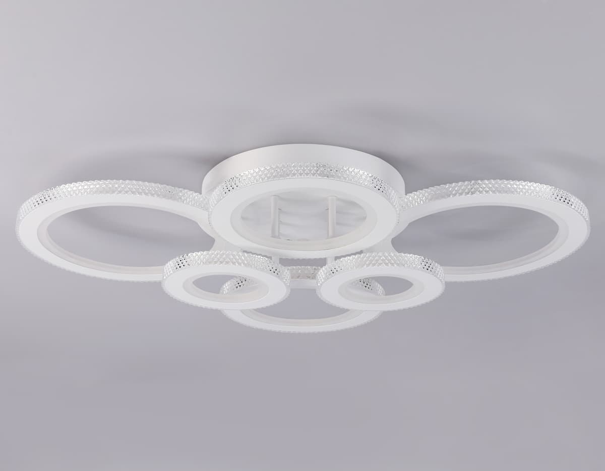 FA8874/4+2 WH белый 3000K-6400K 76W 800*570*165 (ПДУ ИК)