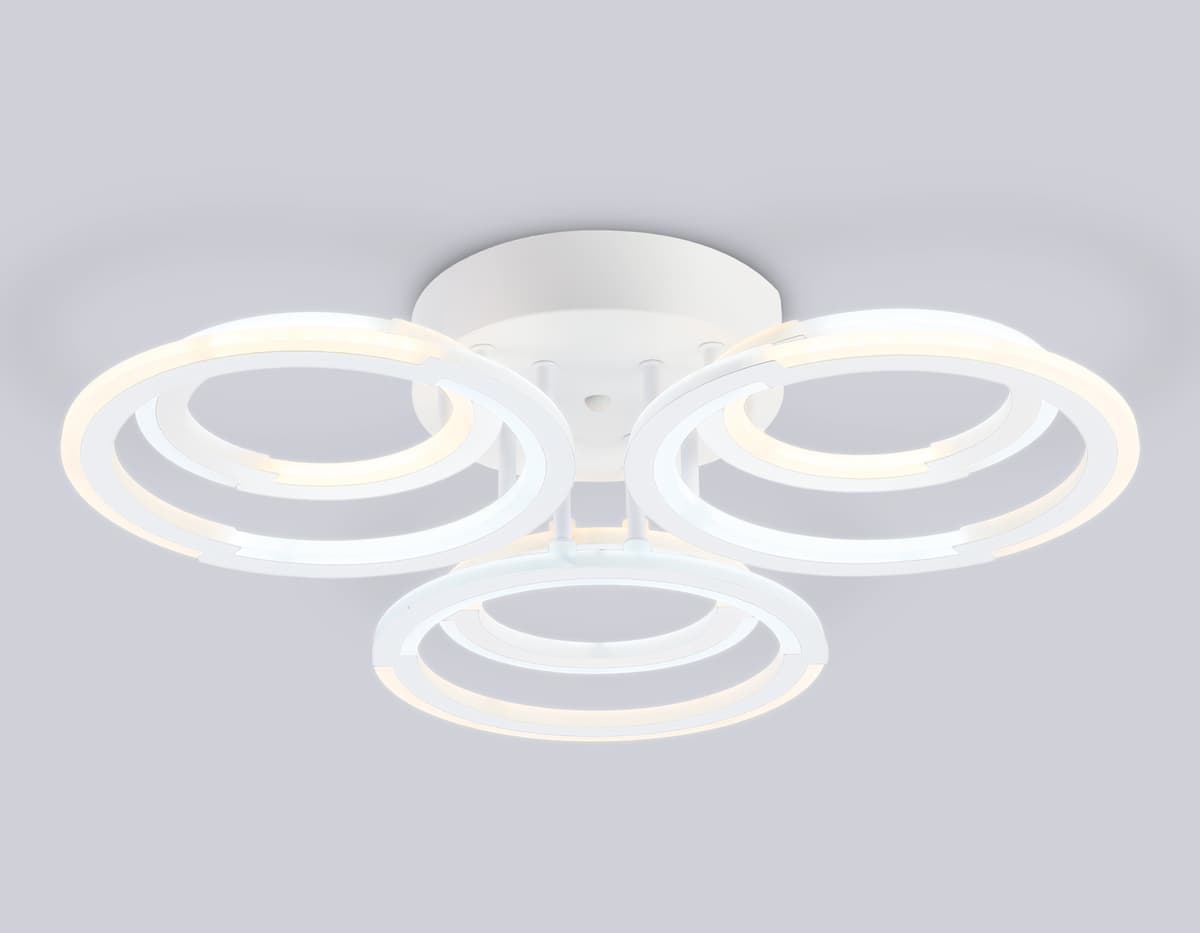 FA8943/3+3 WH белый 79W 3000-6000K D580*120 (ПДУ ИК)