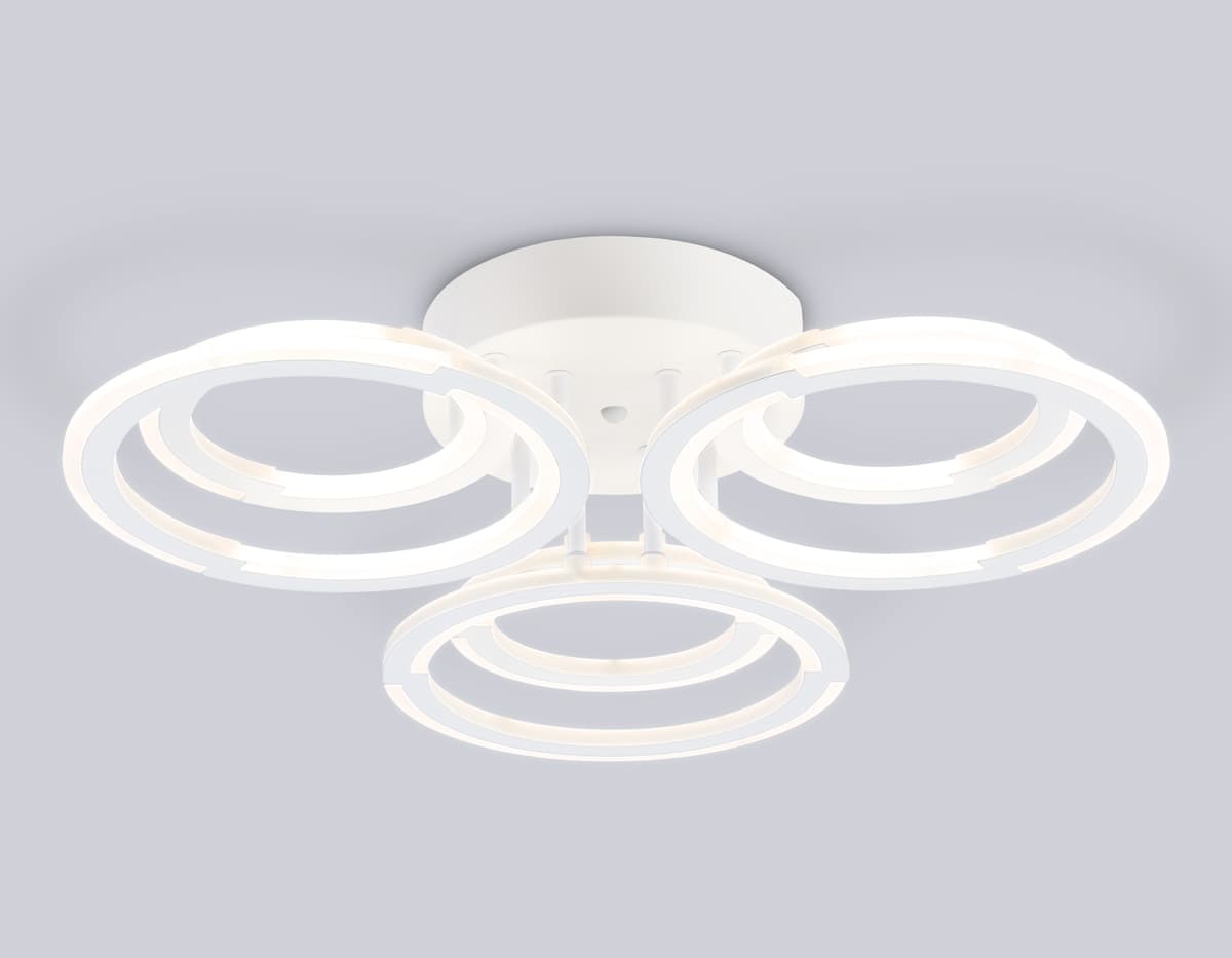 FA8943/3+3 WH белый 79W 3000-6000K D580*120 (ПДУ ИК)