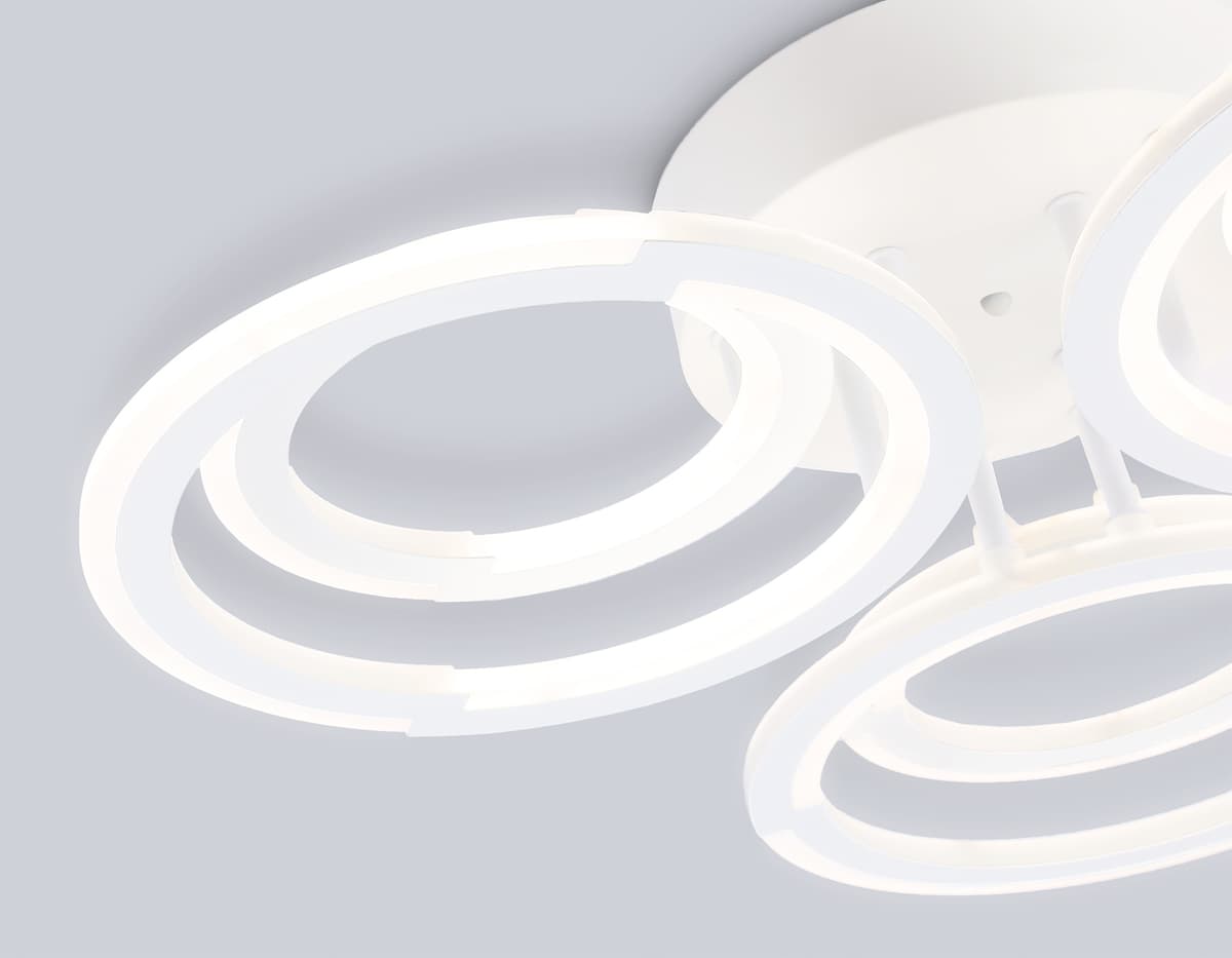 FA8943/3+3 WH белый 79W 3000-6000K D580*120 (ПДУ ИК)