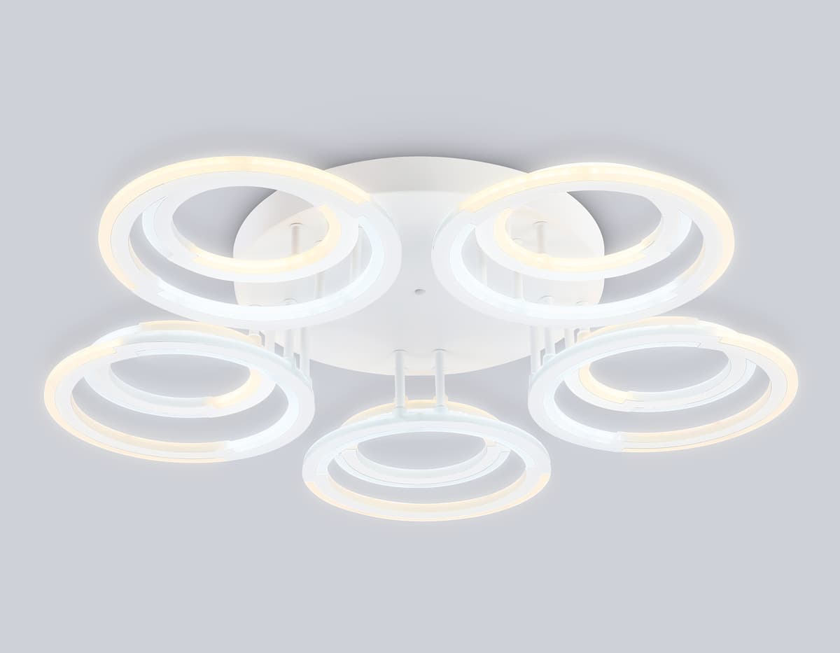 FA8944/5+5 WH белый 132W 3000-6000K D735*115 (ПДУ ИК)