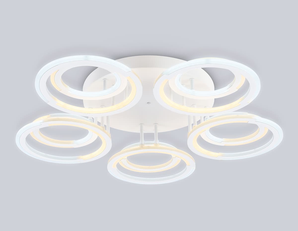 FA8944/5+5 WH белый 132W 3000-6000K D735*115 (ПДУ ИК)