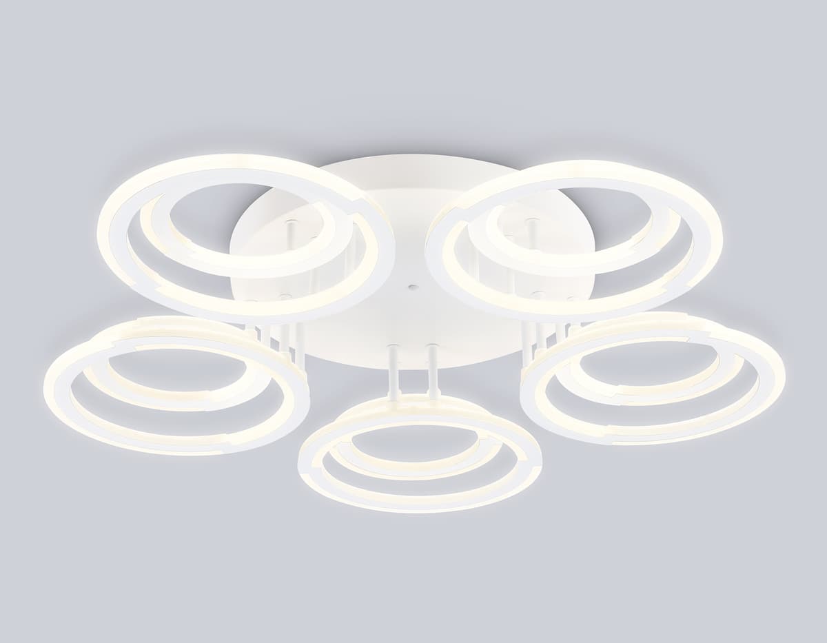 FA8944/5+5 WH белый 132W 3000-6000K D735*115 (ПДУ ИК)