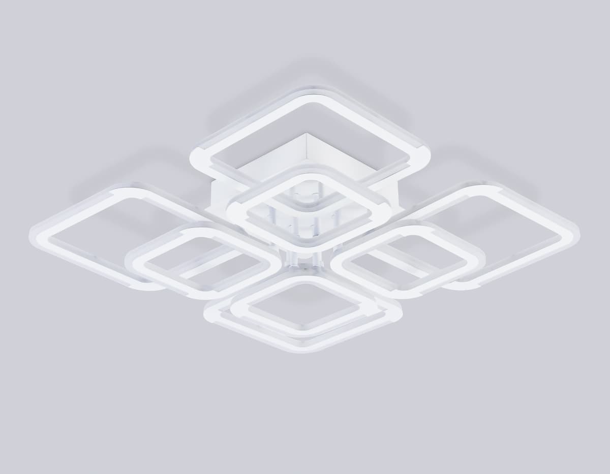 FA8950/4+4 WH белый 101W 3000-6000K 540*540*120 (ПДУ ИК)