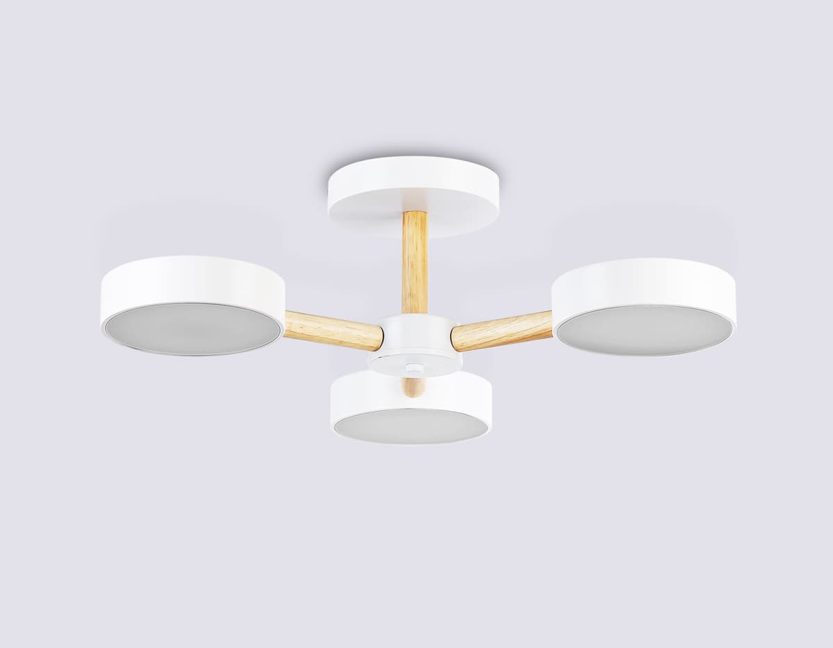 FL4821/3 WH белый 3000K-6400K 40W D580*160 (ПДУ ИК)