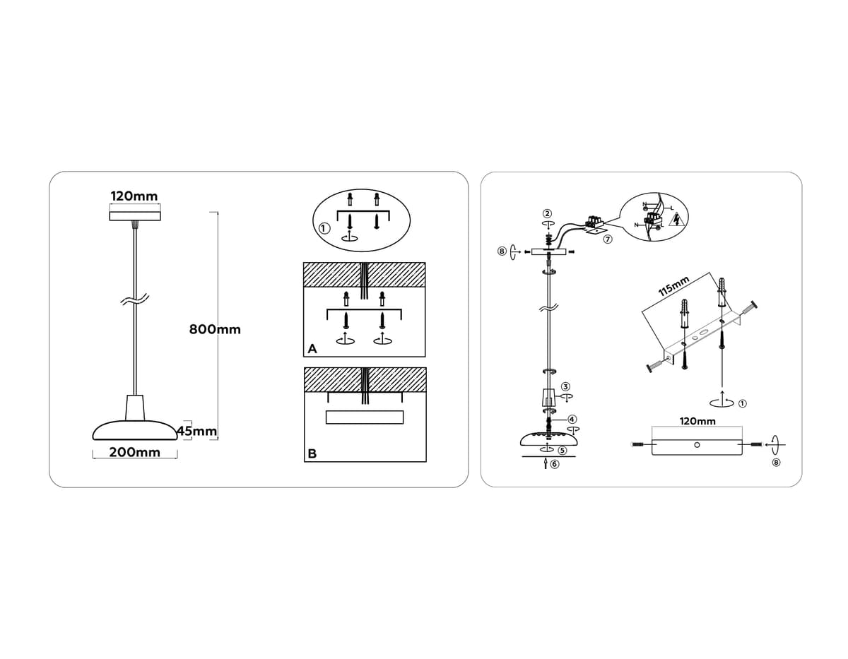 FL4838 WH/WD белый/дерево 24W 3000-6000K D200*800 (без ПДУ)
