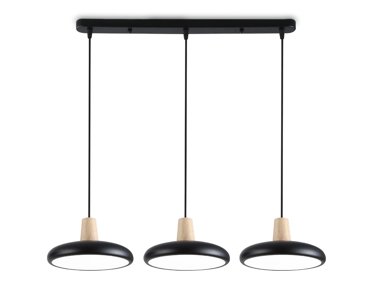 FL4841/3 BK/WD черный/дерево 72W 3000-6000K 550*200*800 (без ПДУ)