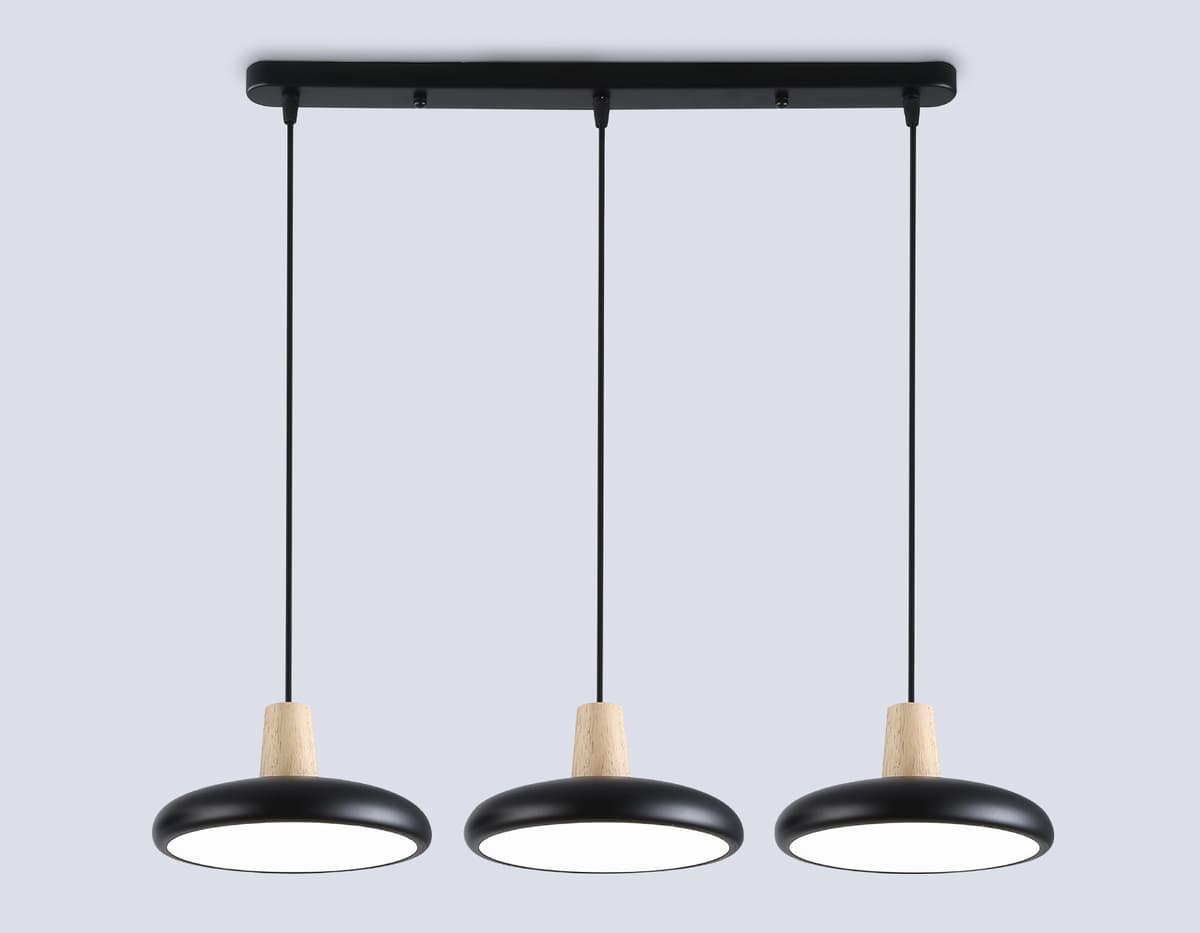 FL4841/3 BK/WD черный/дерево 72W 3000-6000K 550*200*800 (без ПДУ)