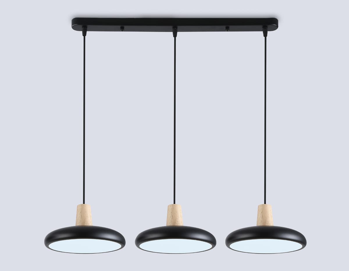 FL4841/3 BK/WD черный/дерево 72W 3000-6000K 550*200*800 (без ПДУ)