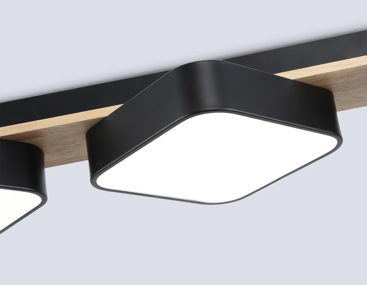 FL4878/3 BK/WD черный/дерево 54W 3000-6000K 680*200*70 (без ПДУ)