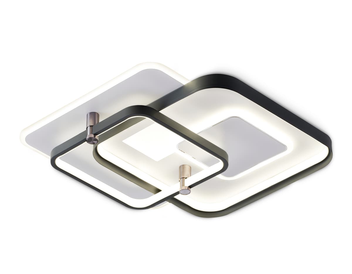 FL5055 WH/GR белый/серый 134W 3000K-6400K 480*480*100 (ПДУ РАДИО 2.4G)