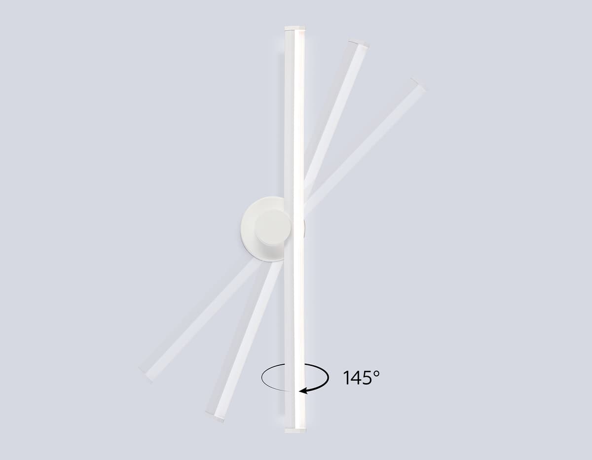 FL6101 WH белый 14W 3000K-6400K 605*100*60