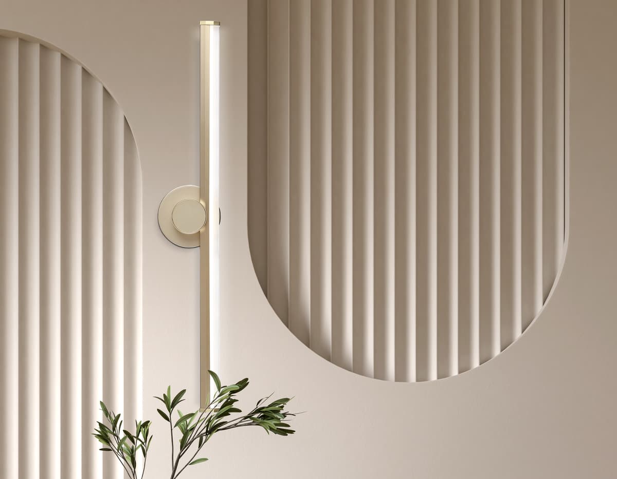 FL6104 GD золото 14W 3000K-6400K 605*100*60