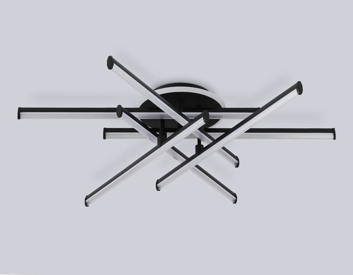 FL6252 BK черный 97W 3000K-6400K 805*760*170 (ПДУ ИК)