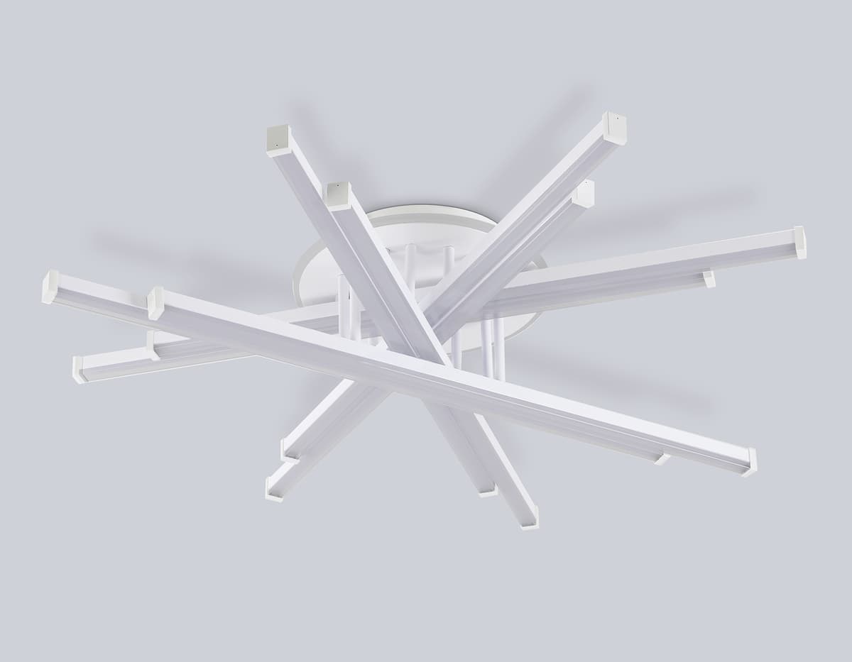 FL6275 WH белый 134W 3000K-6400K 800*800*165 (ПДУ ИК)