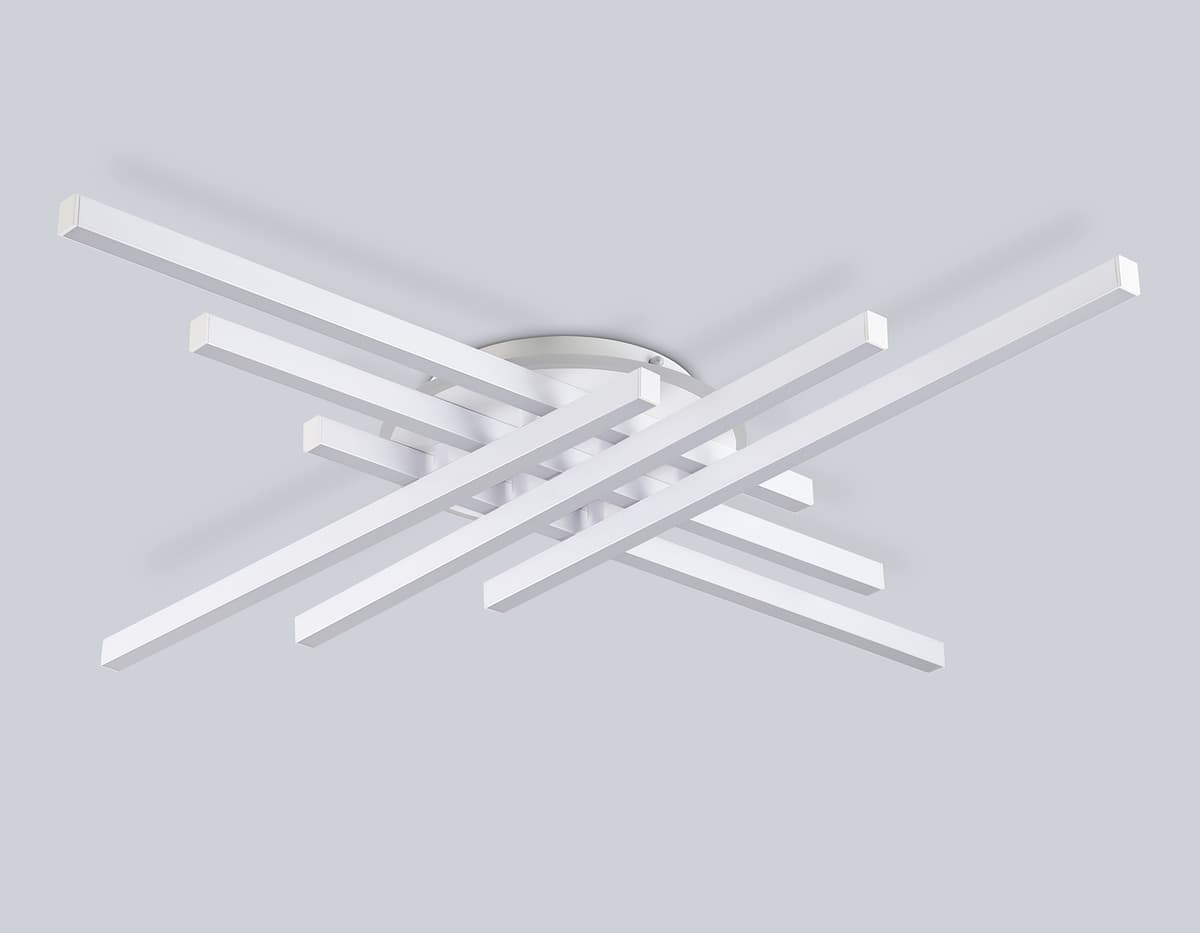 FL6285 WH белый 110W 3000K-6400K 950*950*90 (ПДУ ИК)