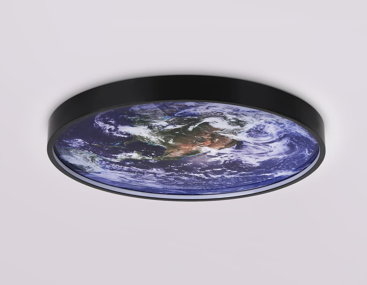 FW11133 BK черный 25W LED 3000-6400K D400*38